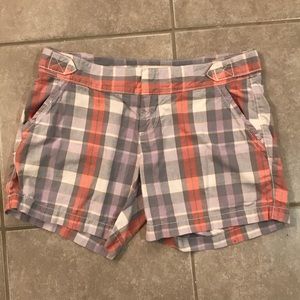 Old Navy plaid shorts